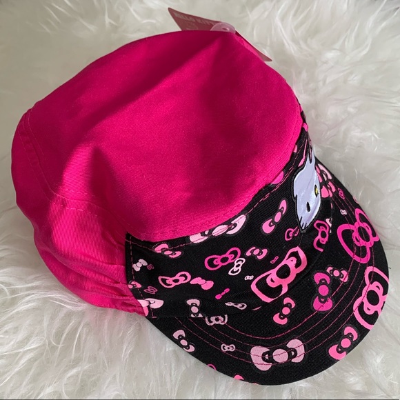 Children’s Hello Kitty hat with Flip flops - Picture 2 of 6